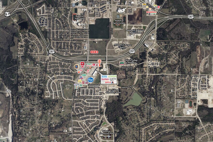 More Photos Of US Hwy 287, Midlothian Land For Sale