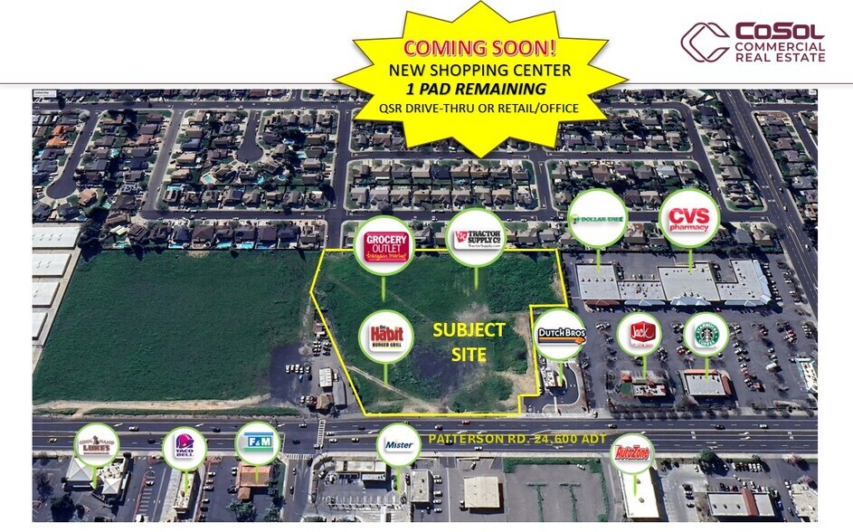 Primary Photo Of 2318 Patterson Rd, Riverbank Land For Sale