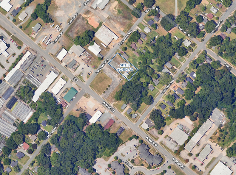 More Photos Of West Main Street & Lancaster Avenue, Rock Hill Land For Sale