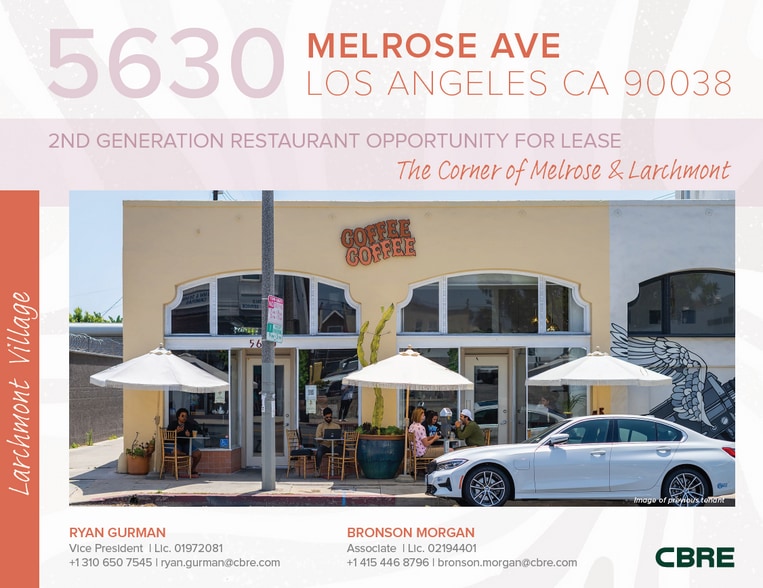 More Photos Of 5630 Melrose Ave, Los Angeles Storefront Retail Office For Lease