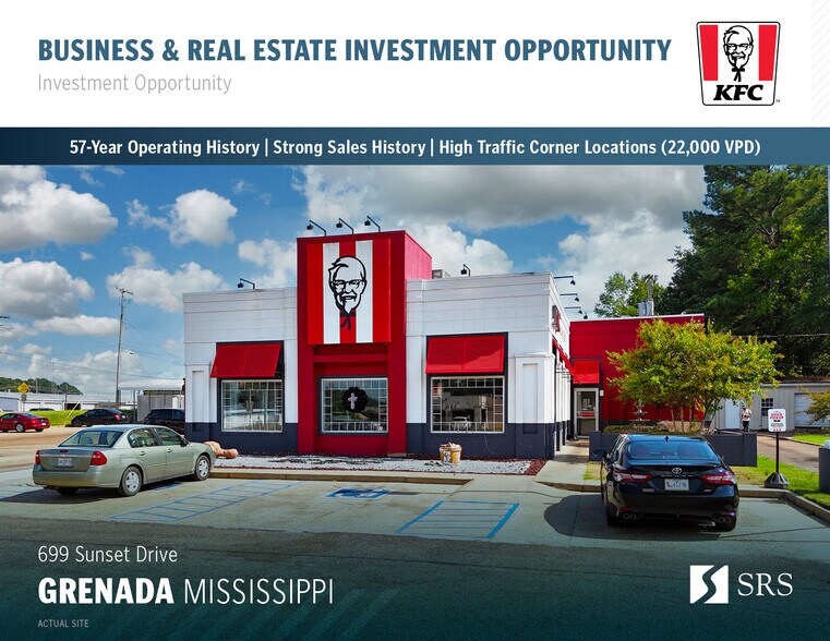 Primary Photo Of 699 Sunset Dr, Grenada Fast Food For Sale