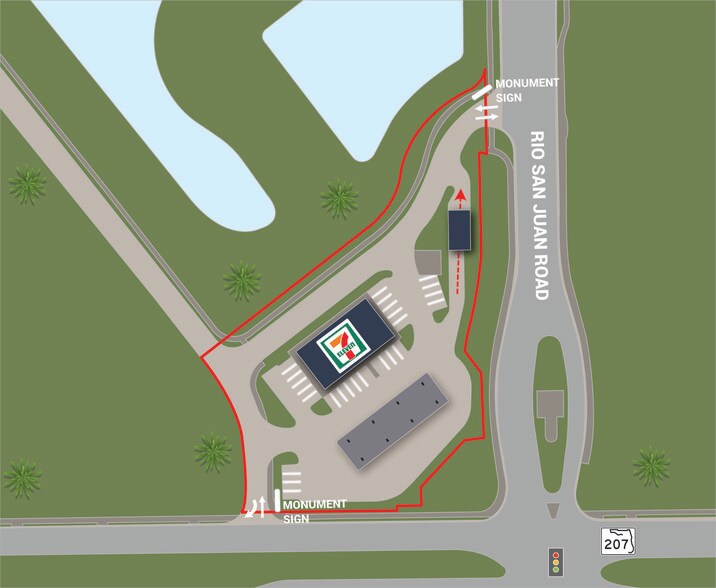 More Photos Of SR-207 & Rio San Juan, Saint Augustine Convenience Store For Sale