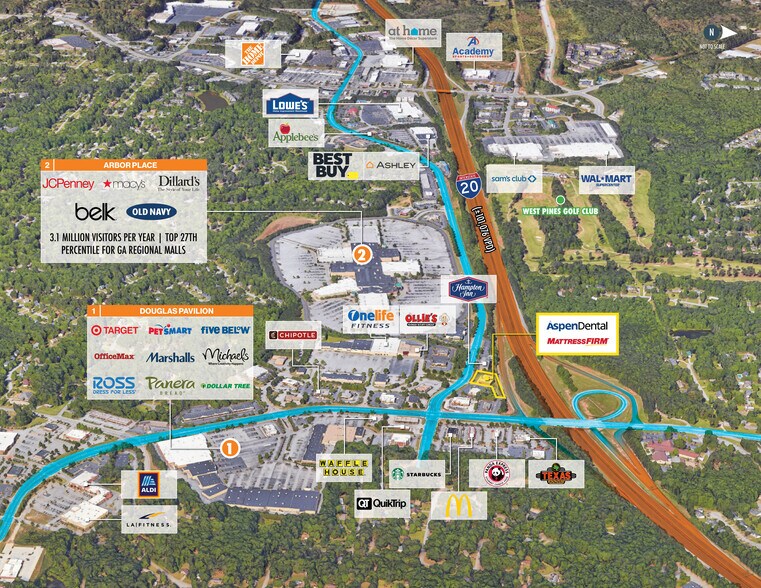 More Photos Of 6351 Douglas Blvd, Douglasville Freestanding For Sale