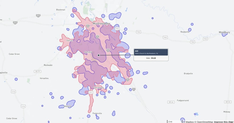 More Photos Of South Church Street, Murfreesboro Land For Lease
