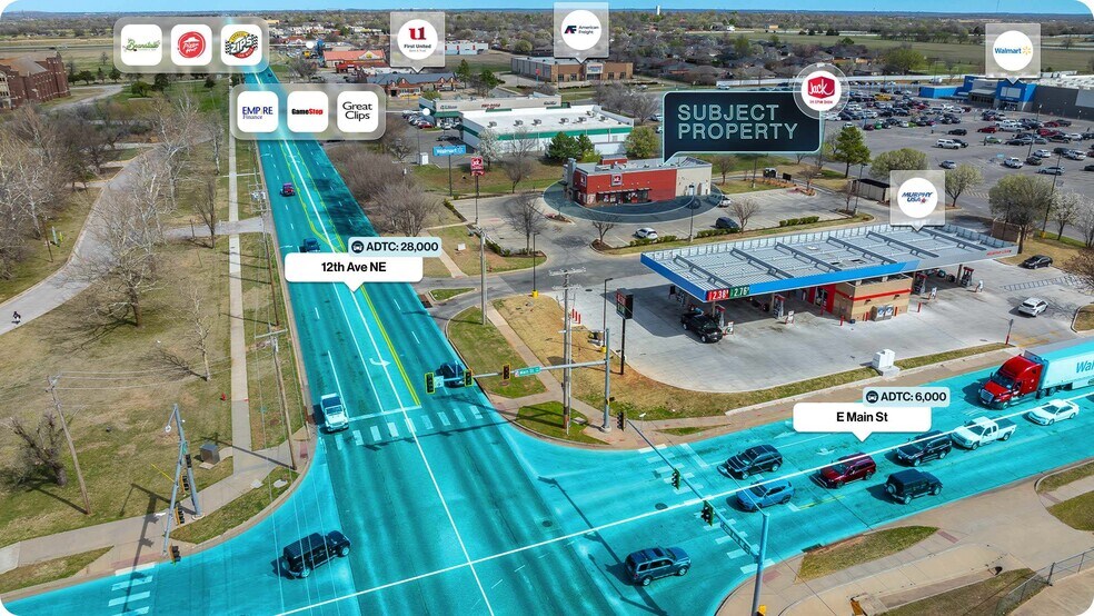 More Photos Of 615 12th Ave NE, Norman Fast Food For Sale