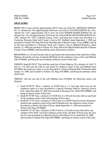 More Photos Of TBD Hwy 29, Burnet Land For Sale