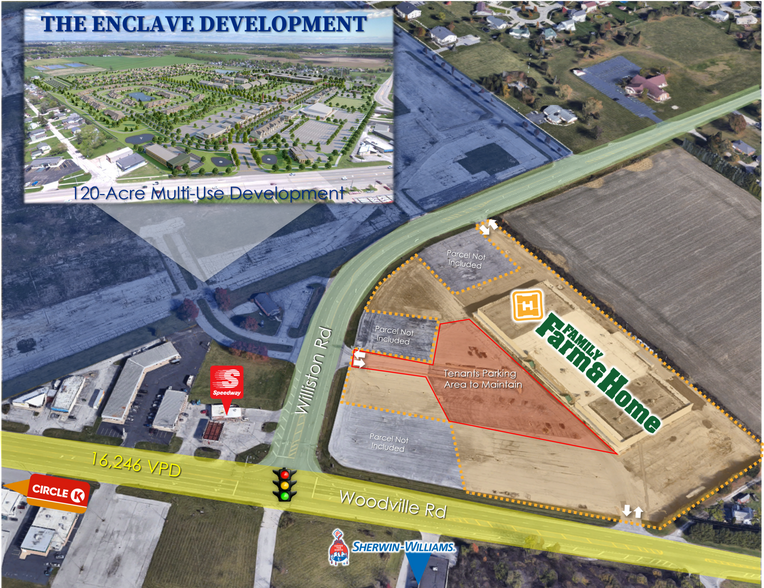 More Photos Of 3700 Williston Rd, Northwood Freestanding For Sale