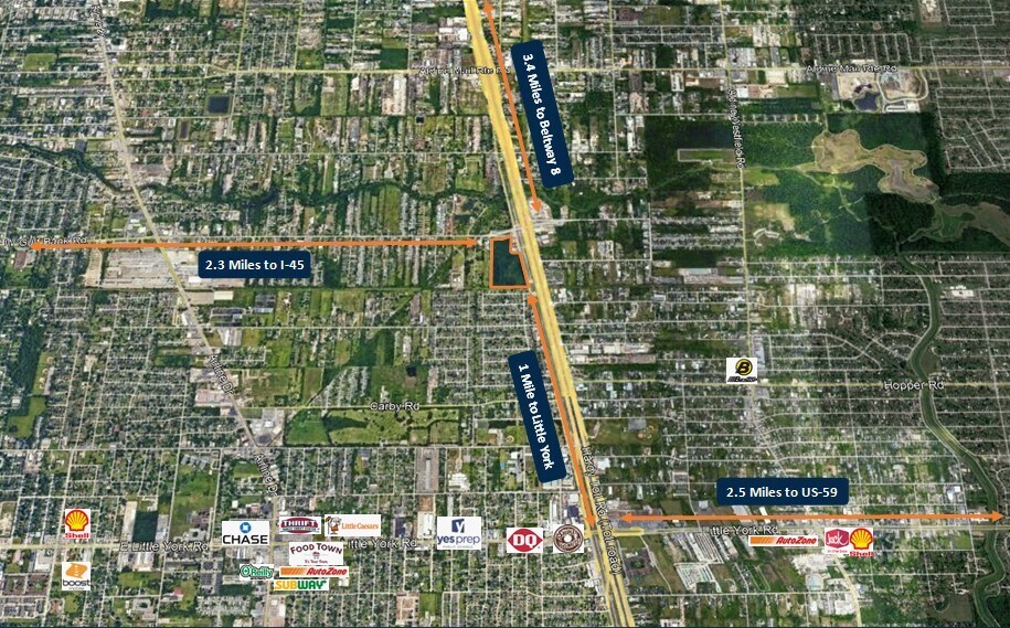Primary Photo Of W Hardy Toll Rd, Houston Land For Sale