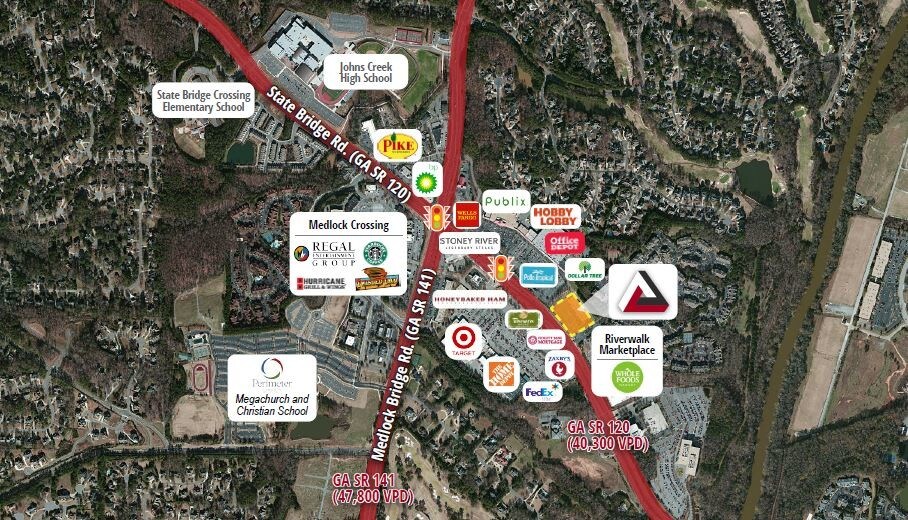 More Photos Of 5805 State Bridge Rd, Johns Creek Storefront For Lease