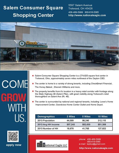 More Photos Of 5537-5597 Salem Ave, Dayton Unknown For Lease