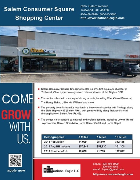 More Photos Of 5537-5597 Salem Ave, Dayton Unknown For Lease