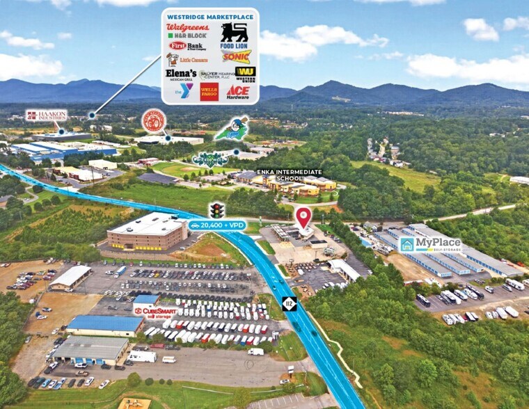 More Photos Of 491 Sardis Rd, Asheville Service Station For Sale