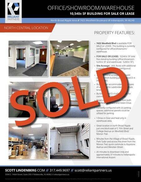 More Photos Of 7425 Westfield Blvd, Indianapolis Showroom For Lease