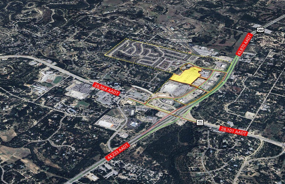More Photos Of Us Highway 281 & Highway 46, Bulverde General Retail For Lease