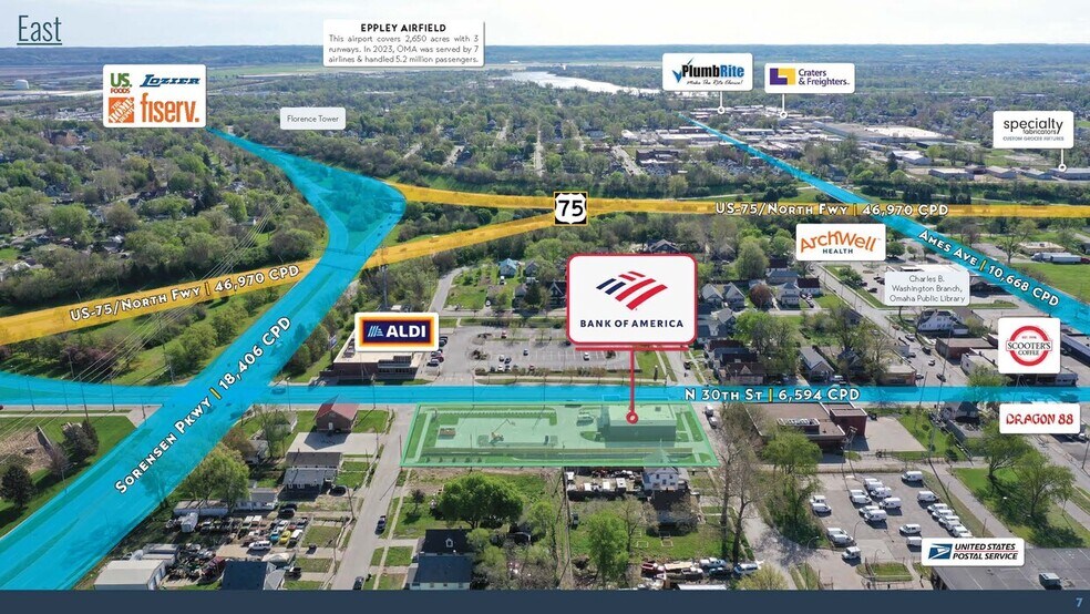 More Photos Of 4702 N 30th St, Omaha Bank For Sale