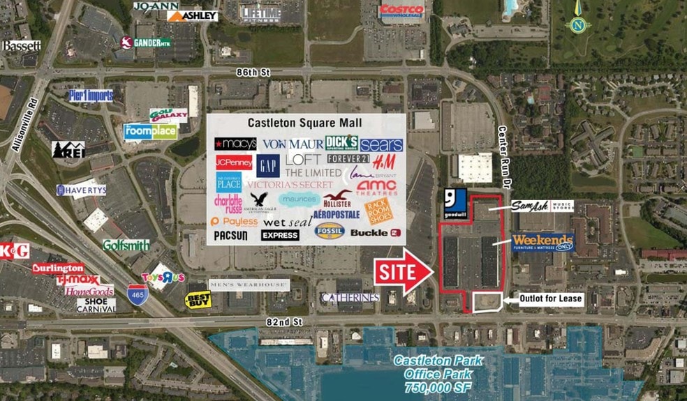 More Photos Of 6302 E 82nd St, Indianapolis Freestanding For Sale