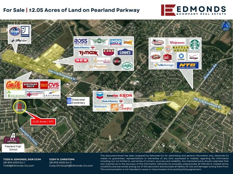 More Photos Of 3301 Pearland Pky, Pearland Land For Sale