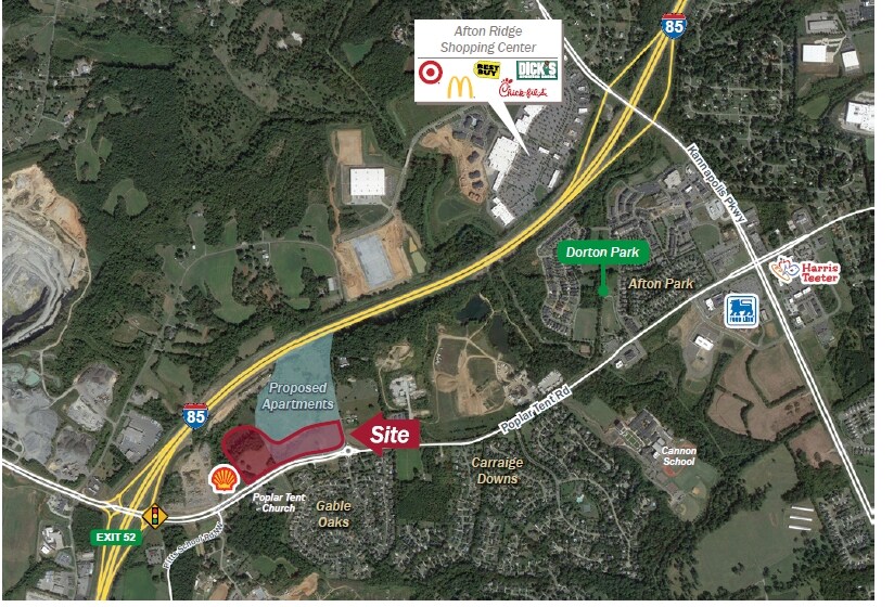 More Photos Of 6841 Poplar Tent Rd, Concord Land For Sale