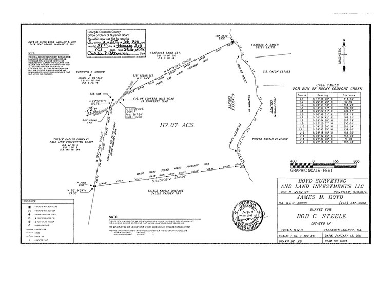 More Photos Of Glovers Mill rd, Gibson Land For Sale