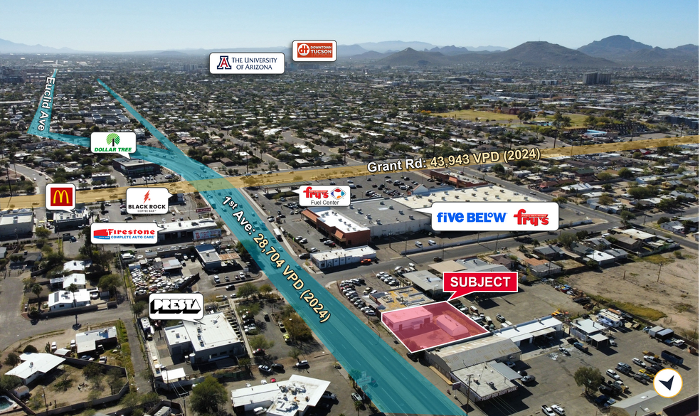 More Photos Of 2517 N 1st Ave, Tucson Freestanding For Sale