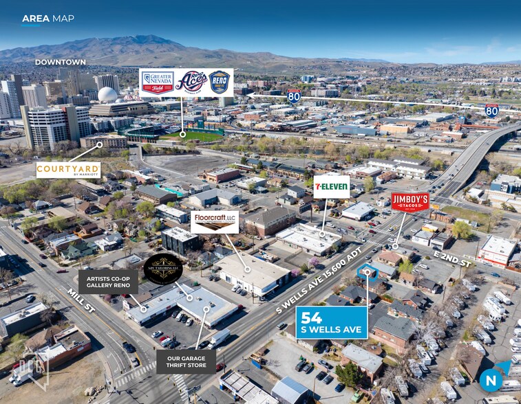 More Photos Of 54 S Wells Ave, Reno Storefront Retail Residential For Lease
