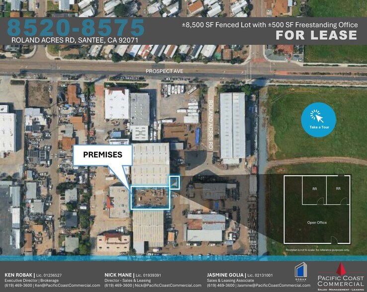 More Photos Of 8575 Roland Acres Dr, Santee Warehouse For Lease