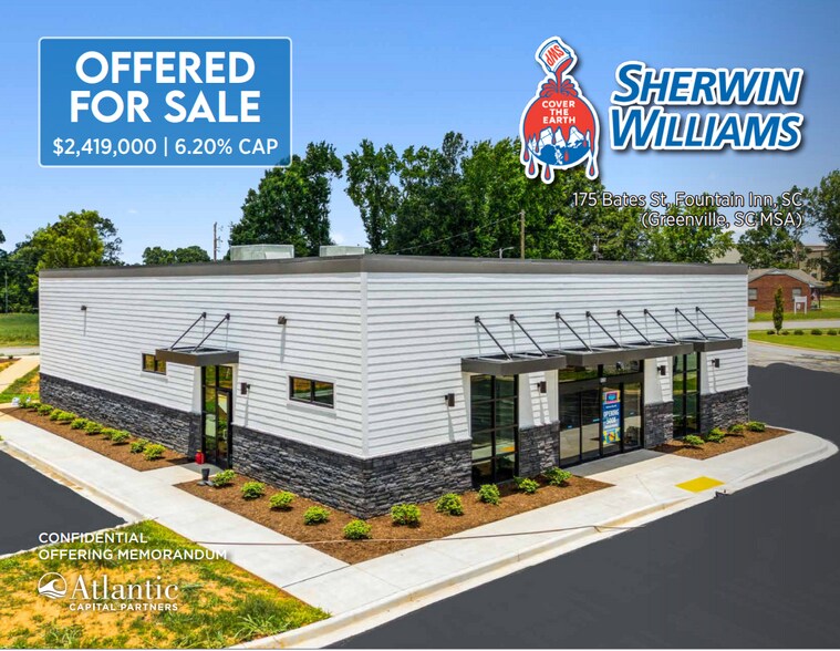 Primary Photo Of 175 Bates st, Fountain Inn Auto Repair For Sale