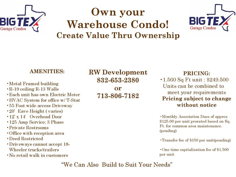 More Photos Of 12452 Spring Cypress Road Rd, Tomball Industrial For Sale