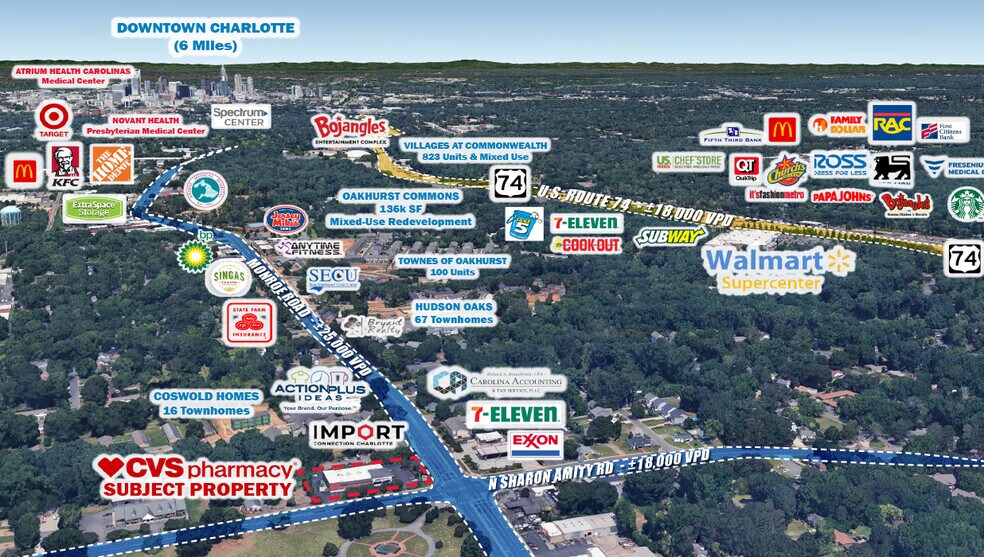 More Photos Of 2035 N Sharon Amity Rd, Charlotte Drugstore For Sale