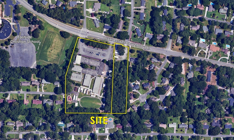 Primary Photo Of 2570 Lower Roswell Rd, Marietta Religious Facility For Sale