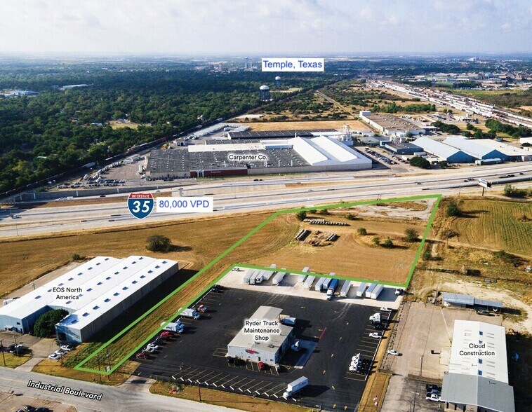 More Photos Of 2610 Industrial blvd, Temple Land For Sale