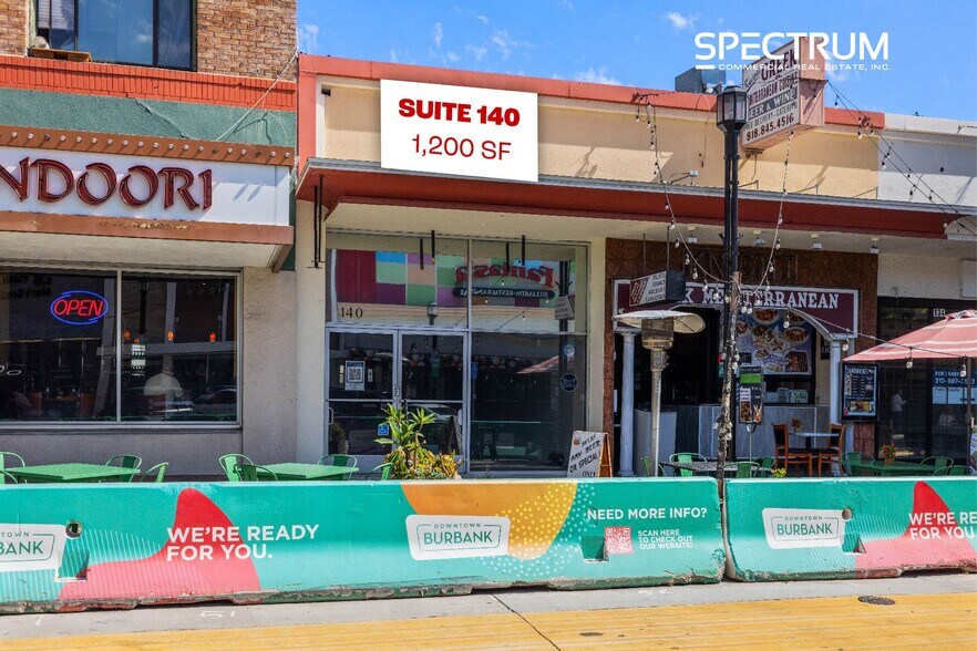 More Photos Of 130-140 N San Fernando Blvd, Burbank Storefront For Lease