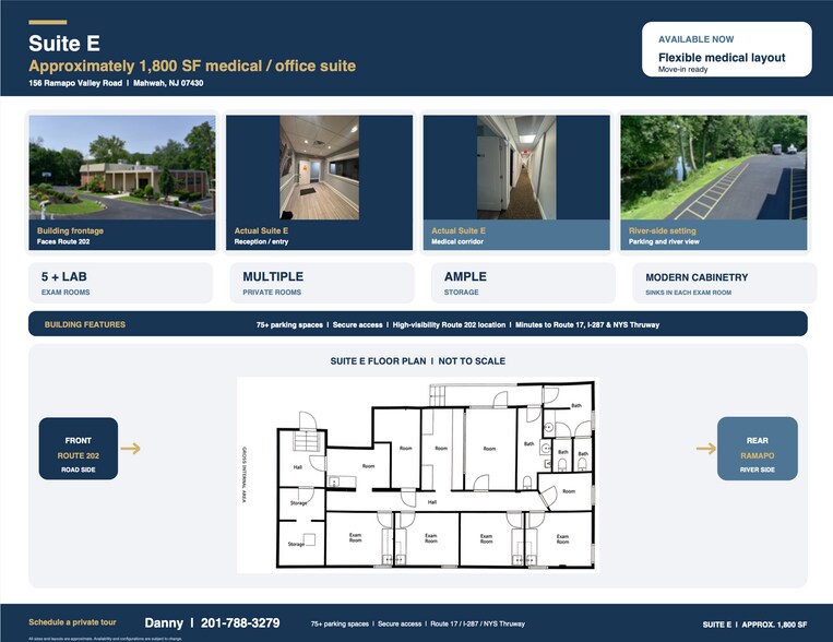 More Photos Of 156 Ramapo Valley Rd, Mahwah Medical For Lease