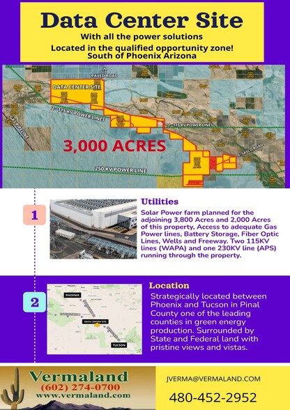 Primary Photo Of E Baumgartner Rd & S Picacho Hwy, Eloy Land For Sale