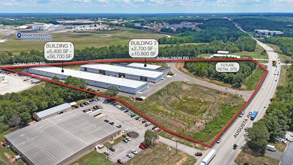 Primary Photo Of Augusta Rd & Donaldson Rd, Greenville Unknown For Lease