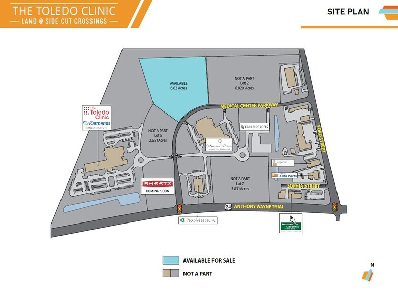 Ford St Anthony Wayne, Maumee, OH 43537 Land For Sale