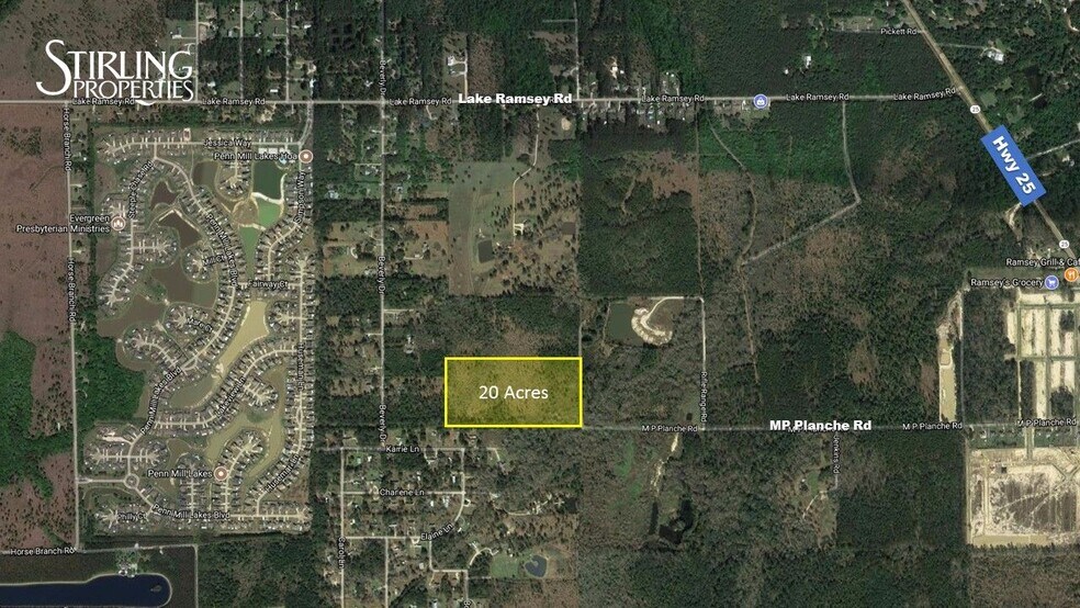 Primary Photo Of 20 Acres - MP Planche Rd, Covington Land For Sale