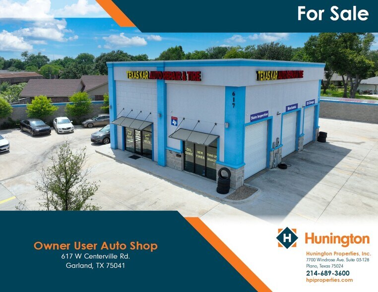 Primary Photo Of 617 W Centerville Rd, Garland Auto Repair For Lease
