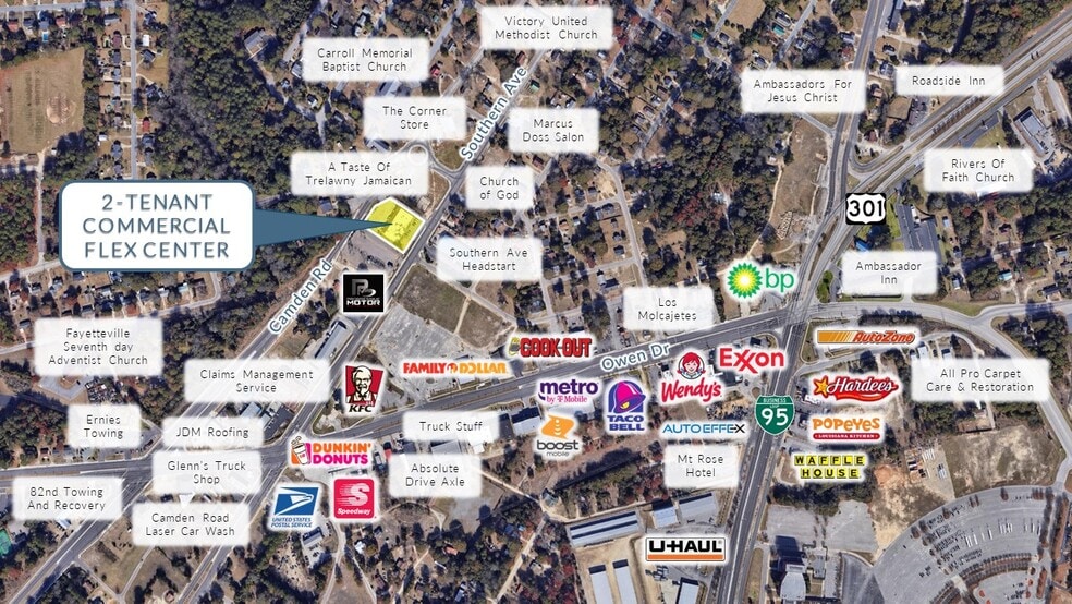 More Photos Of 2236 Southern Ave, Fayetteville Warehouse For Lease