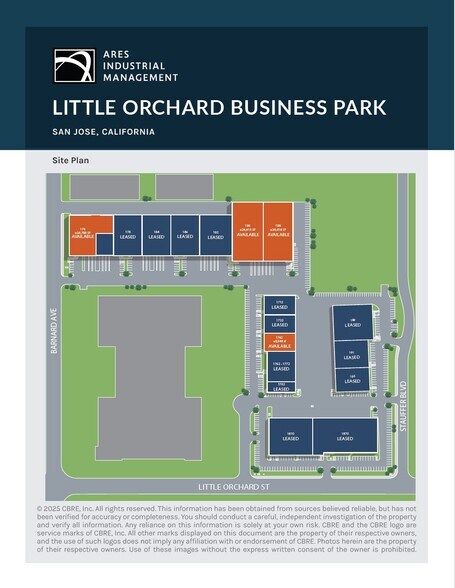 More Photos Of 1712-1792 Little Orchard St, San Jose Unknown For Lease