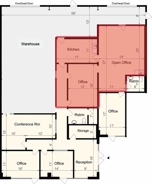 More Photos Of 7401 Galilee Rd, Roseville Flex For Lease