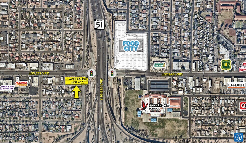 More Photos Of SR-51 & McDowell Rd SWC, Phoenix Land For Lease