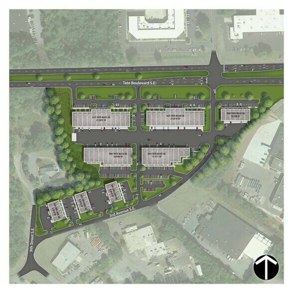 More Photos Of 950 Tate Blvd, Hickory Unknown For Lease