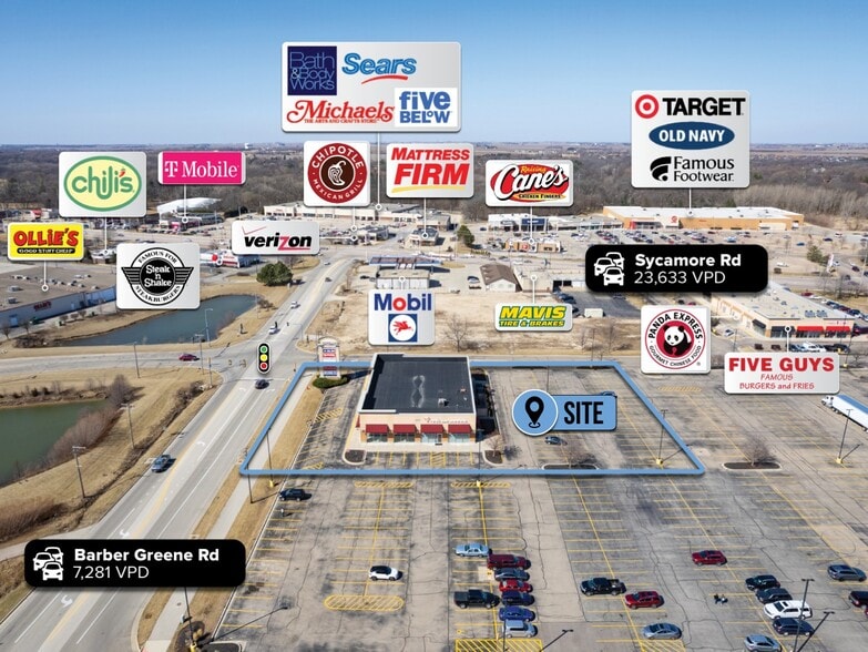 More Photos Of 2428-2430 Sycamore Rd, Dekalb Freestanding For Sale