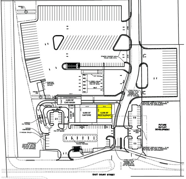 More Photos Of 2205 E Court St, Kankakee Truck Stop For Lease