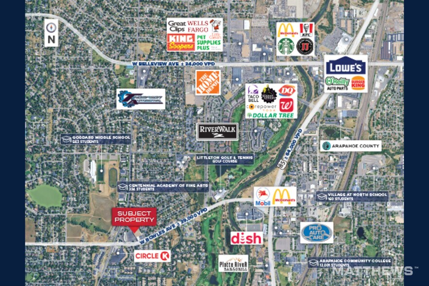 More Photos Of 3615 W Bowles Ave, Littleton Storefront For Lease