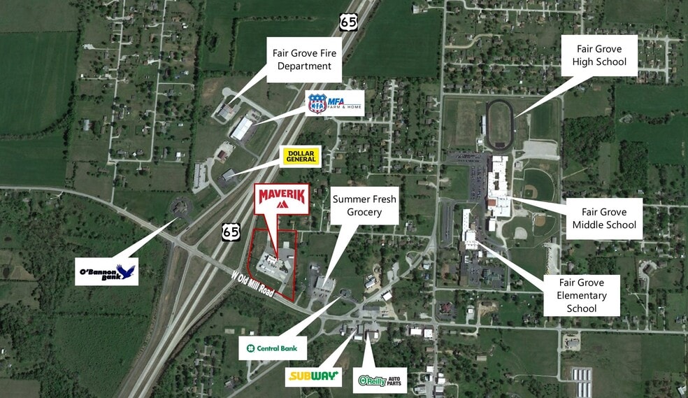 More Photos Of 220 W Cherry St, Fair Grove General Retail For Sale