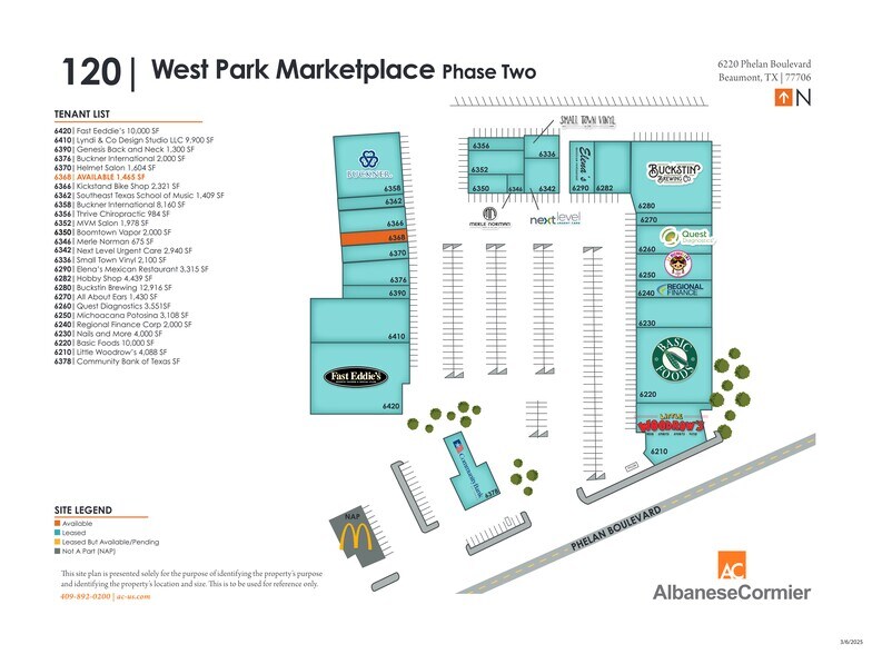 More Photos Of 6210-6410 Phelan Blvd, Beaumont Unknown For Lease