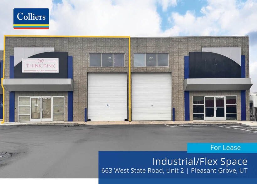 Primary Photo Of 663 W State Rd, Pleasant Grove Flex For Lease