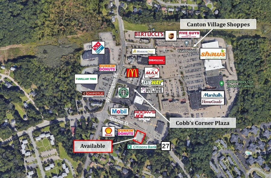 More Photos Of 106-123 Sharon st, Stoughton General Retail For Lease